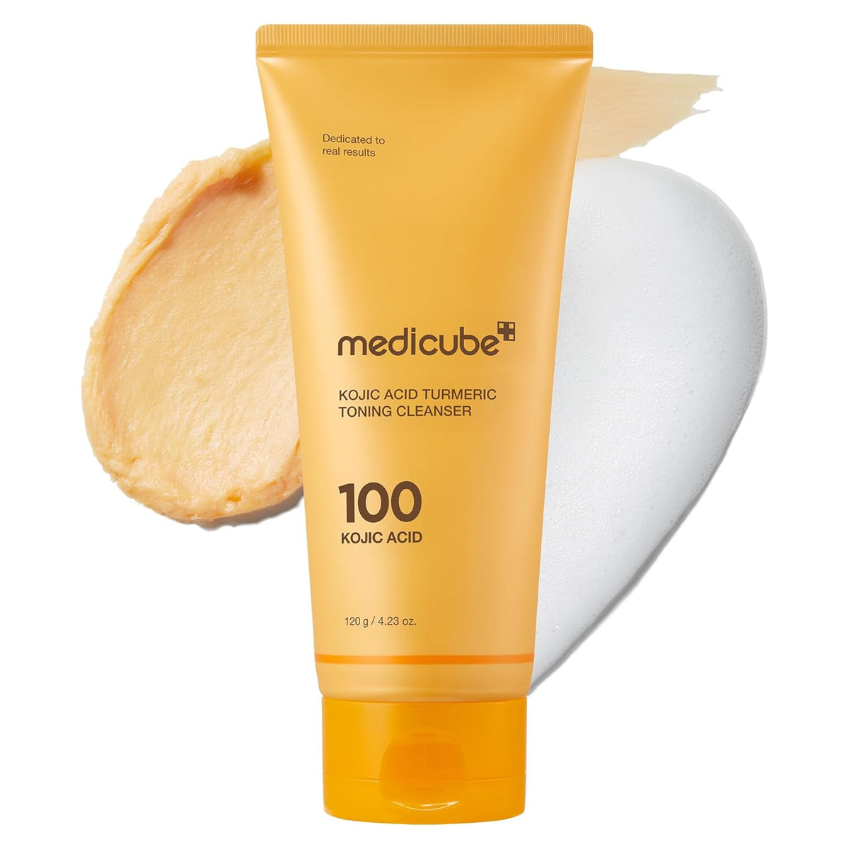 Medicube Kojic Acid Tumeric Toning Cleanser 120g