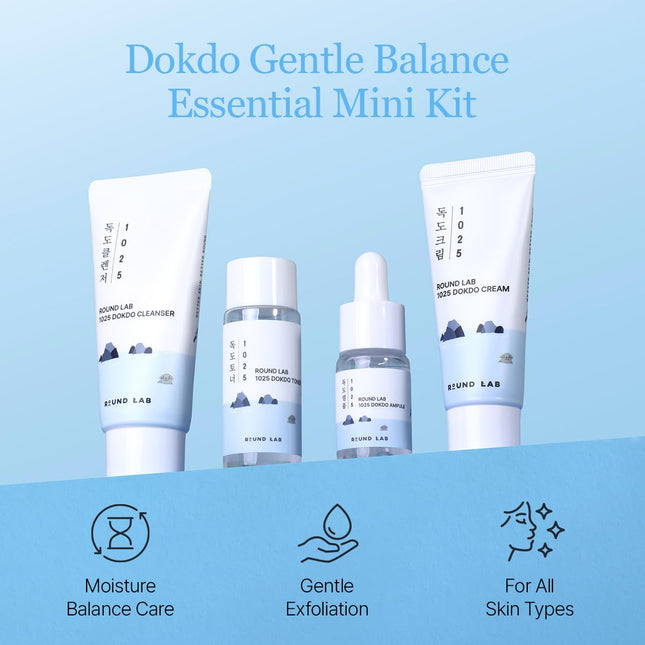 ROUND LAB 1025 Dokdo Trial Kit  (30ml+20ml+10ml+20ml)