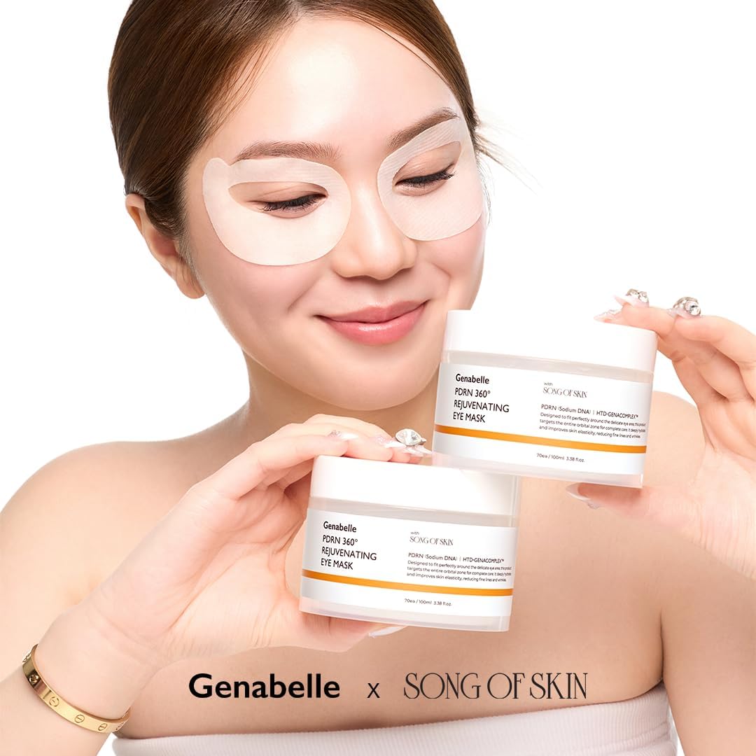 Genabelle PDRN 360° Rejuvenating Eye Mask – 70 parches - 100 ml