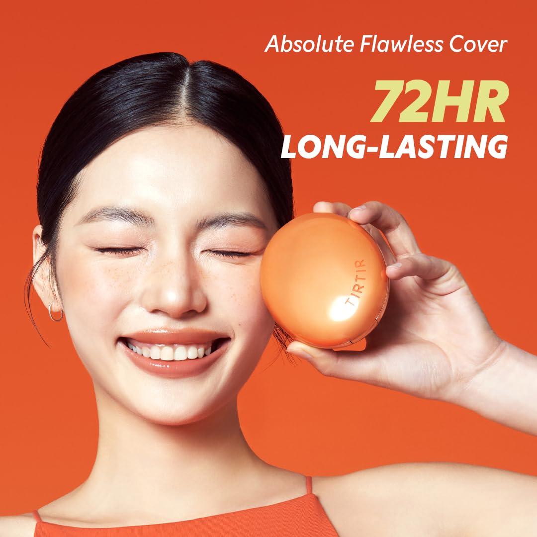 Tirtir Mask Fit Ai Filter Cushion Foundation Acabado semimate  Hasta 72 h cobertura media