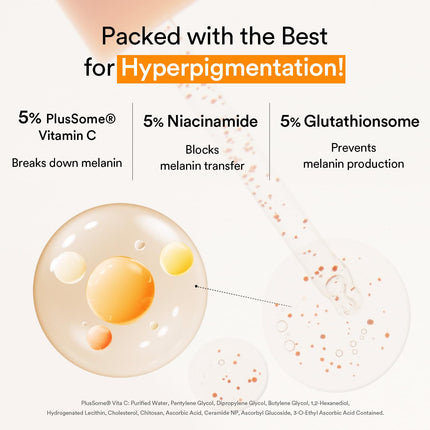 Abib Glutatiosome Dark Spot Serum Vita drop -Tratamiento de hiperpigmentación
