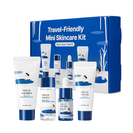 ROUND LAB Birch Moisturizing Travel Routine Trial Kit