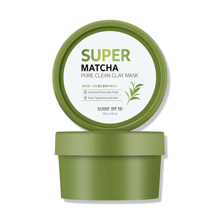 SOMEBYMI Super Matcha Pore Clean Clay Mask-Mascarilla facial para poros 100ml