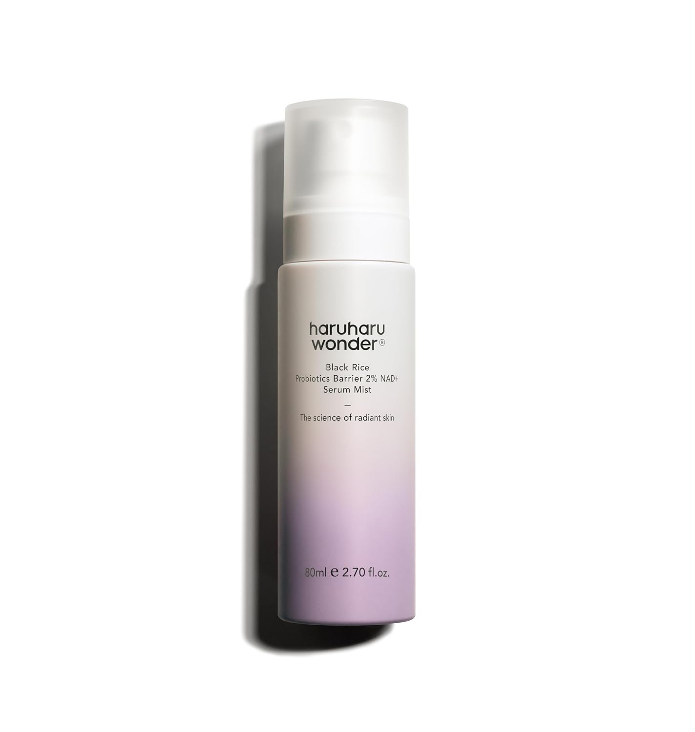 HaruHaru Wonder Black Rice Probiotics Barrier NAD+ Serum Mist 80ml
