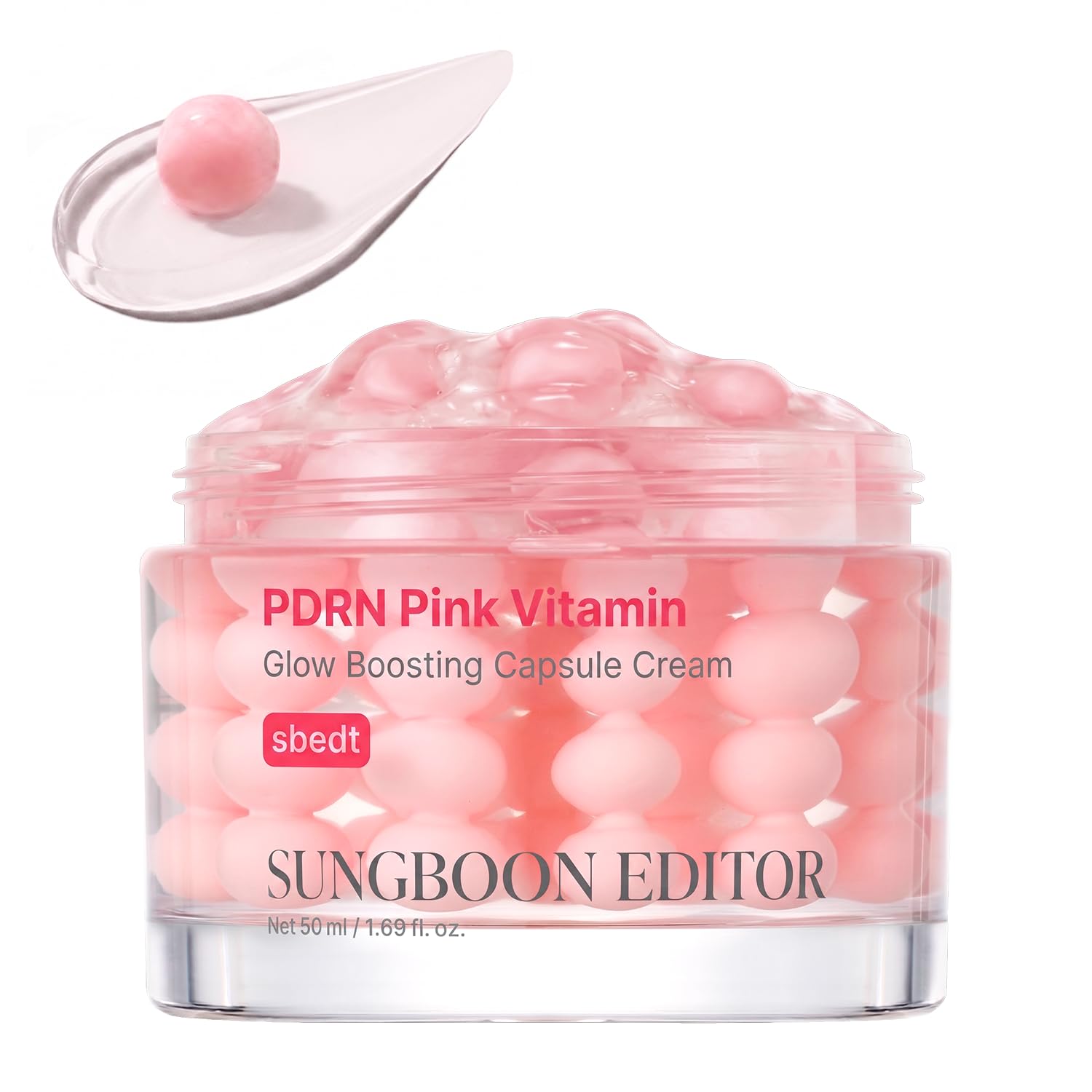 Sungboon Editor PDRN Pink Vitamin Glow Boosting Capsule Cream – 50 ml