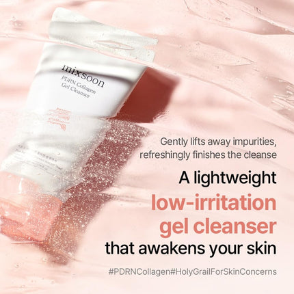 mixsoon PDRN - Limpiador de gel de colágeno 100 ml