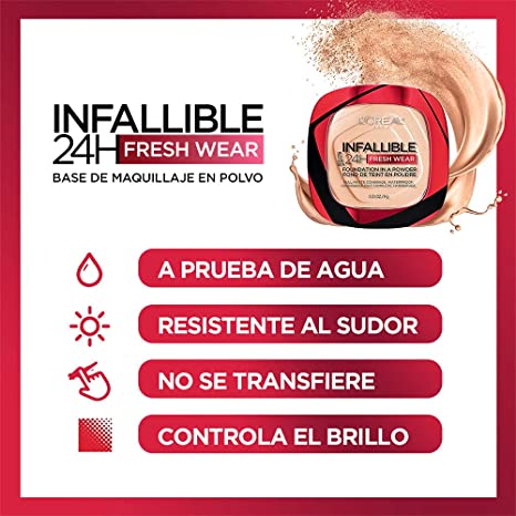 Base Maquillaje en Polvo - Bronceador Infallible 24 H Loreal