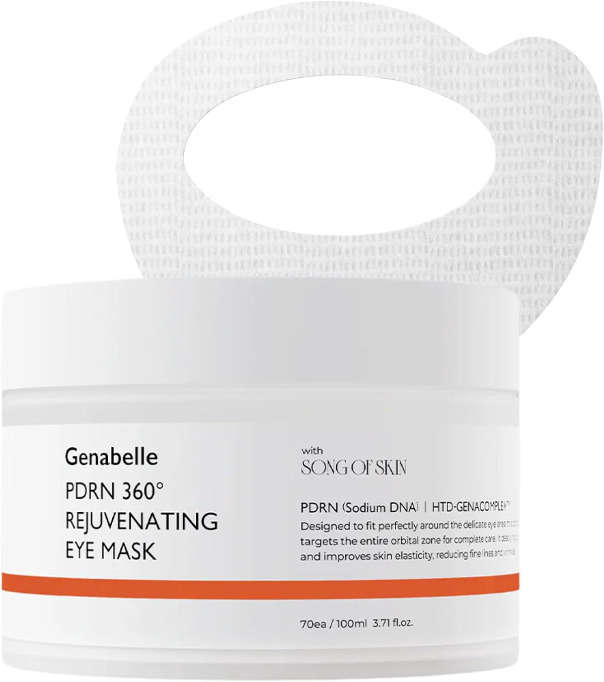 Genabelle PDRN 360° Rejuvenating Eye Mask – 70 parches - 100 ml