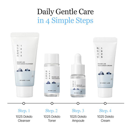 ROUND LAB 1025 Dokdo Trial Kit  (30ml+20ml+10ml+20ml)