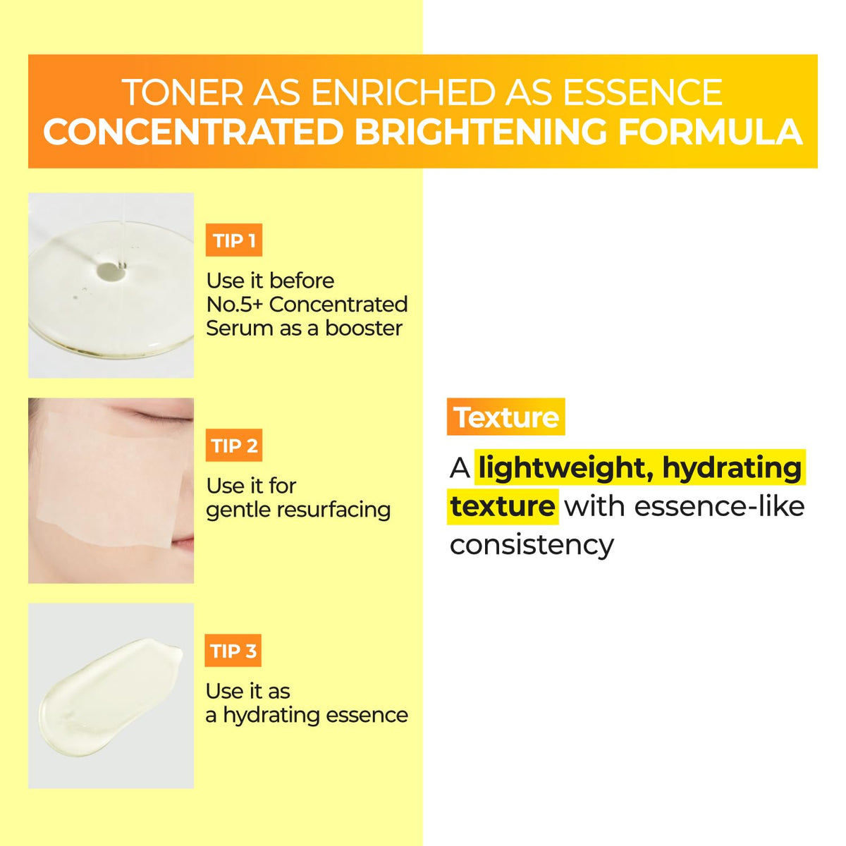 Numbuzin No.5 Vitamin Boosting Essence Toner 200ml