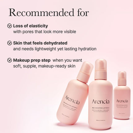 Arencia Red Smoothie Lotion 5 – Loción Hidratante con Niacinamida 5% 100 ml