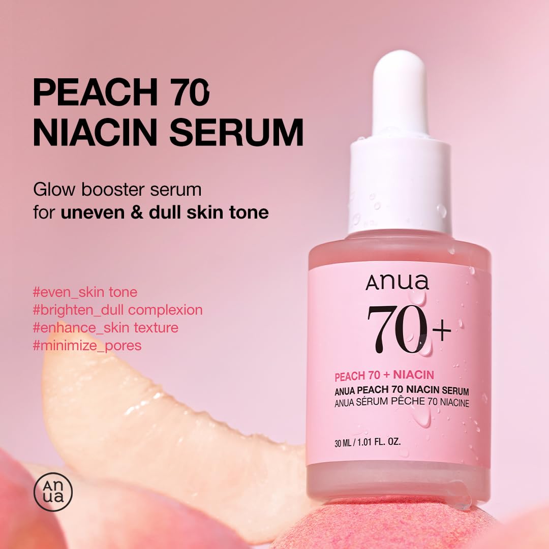 Anua Suero de niacinamida al 70 % de melocotón 30ml