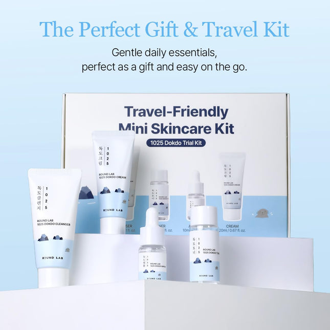 ROUND LAB 1025 Dokdo Trial Kit  (30ml+20ml+10ml+20ml)