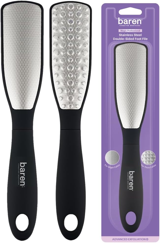 Baren Magic Professional Dual Sided Foot Callus Remover Shaver