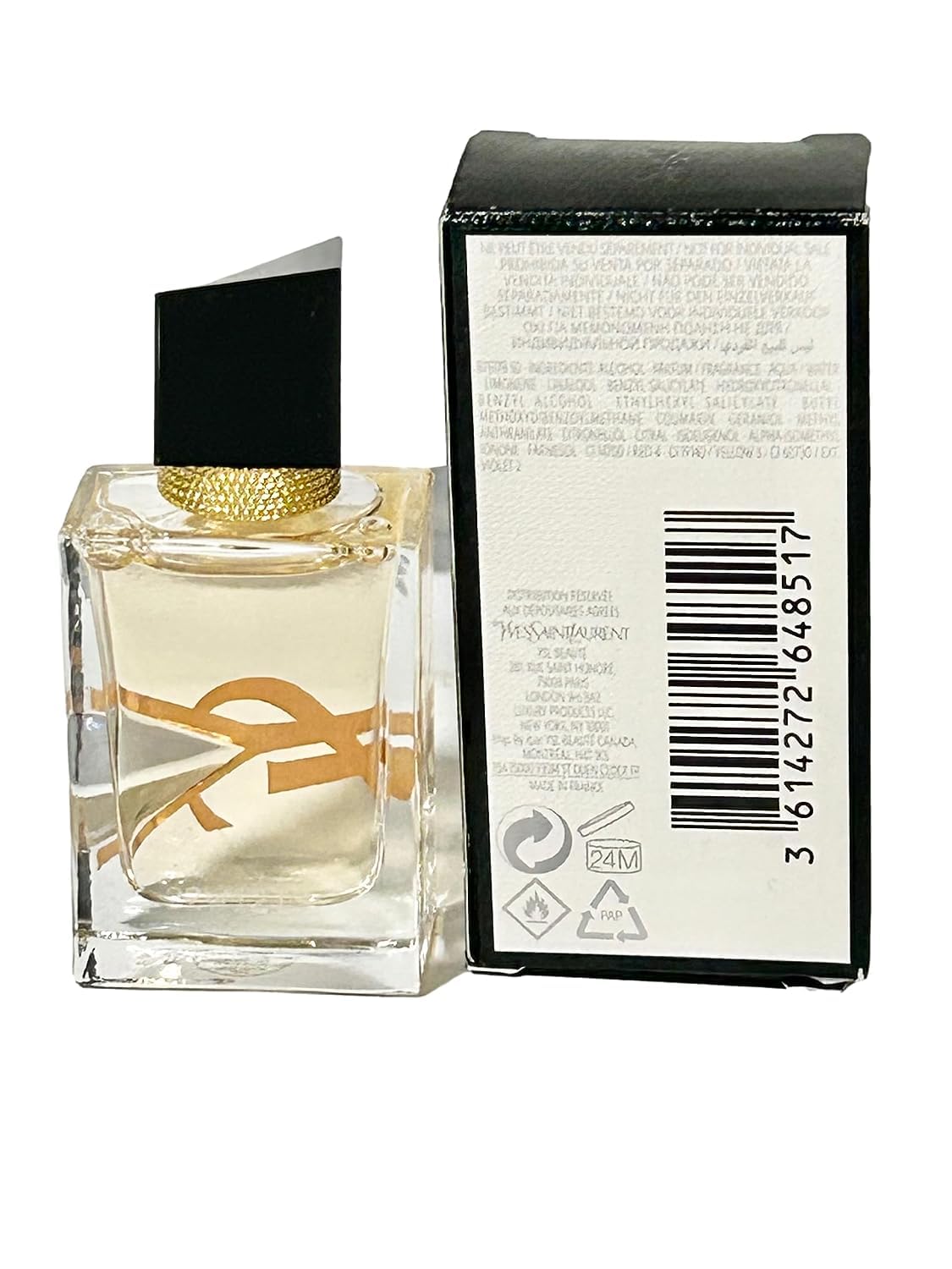 Yves Saint Laurent YSL LIBRE Mini Mujer SPLASH Perfume 0.3 fl oz