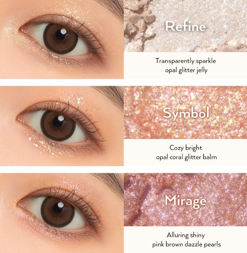 UNLEASHIA Paleta de sombras de ojos Glitterpedia 6.6g #N°1 Todo Purpurina