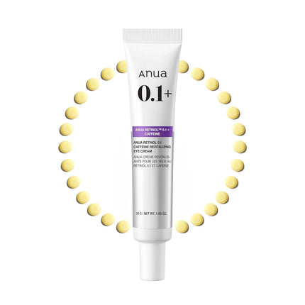 Anua - Retinol 0.1 Caffeine Revitalizing Eye Cream 159 30g