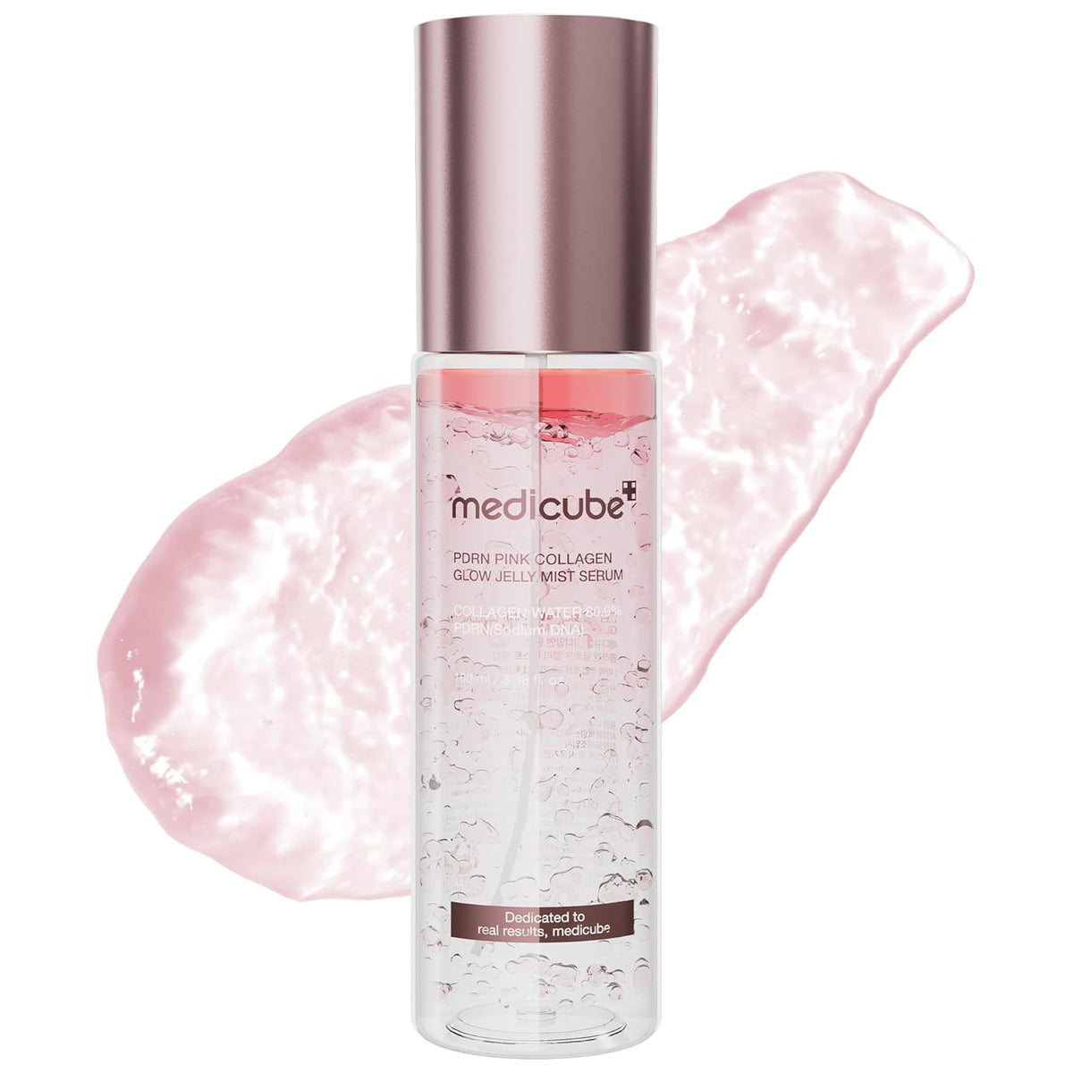medicube Pink PDRN - Suero de colágeno Glow Jelly Mist 100ml