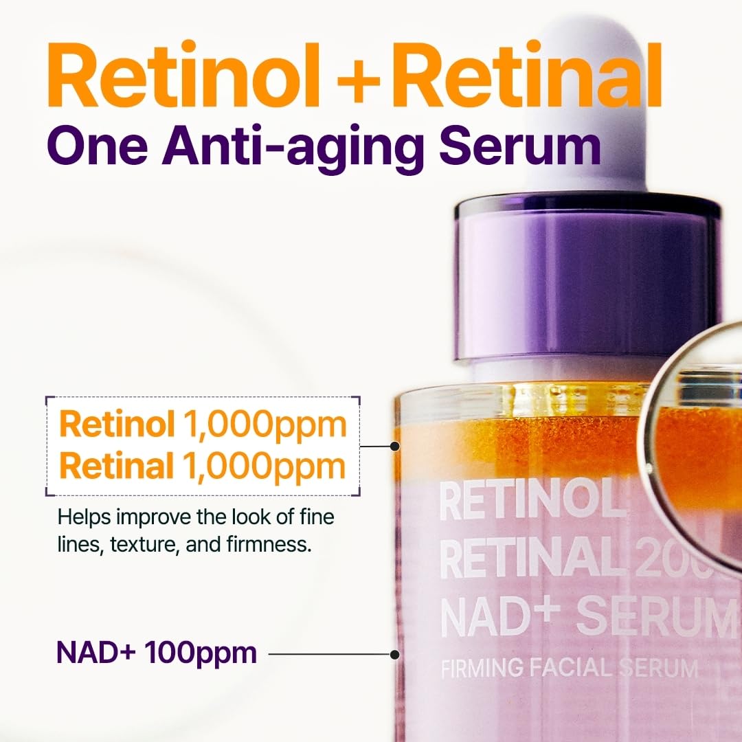 PURITO Retinol 0.1% + Retinal 0.1% Serum 30ml