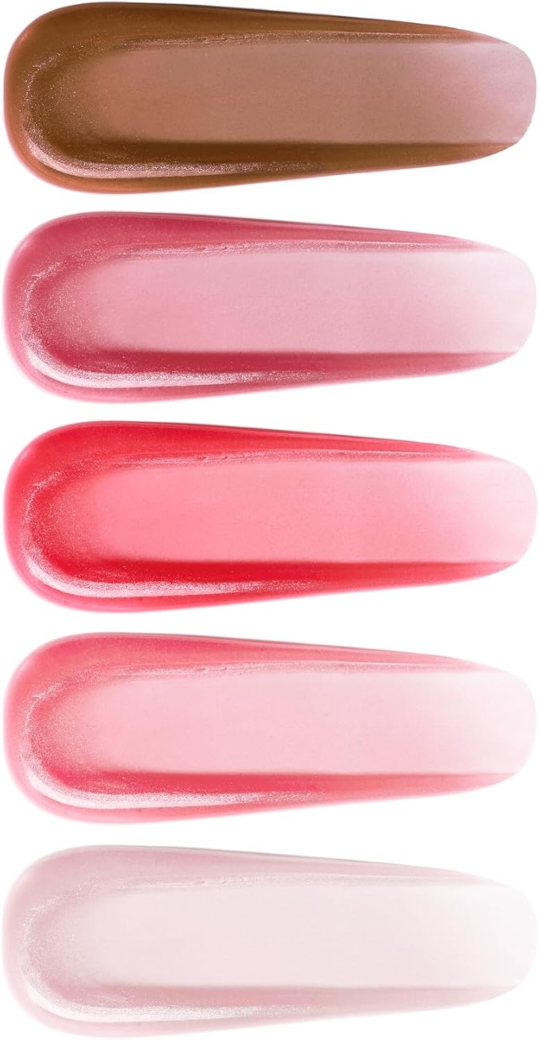 Victoria's Secret Lip Gloss Gift Set, Flavored Lip Gloss Set for Women, 5 Lip Glosses