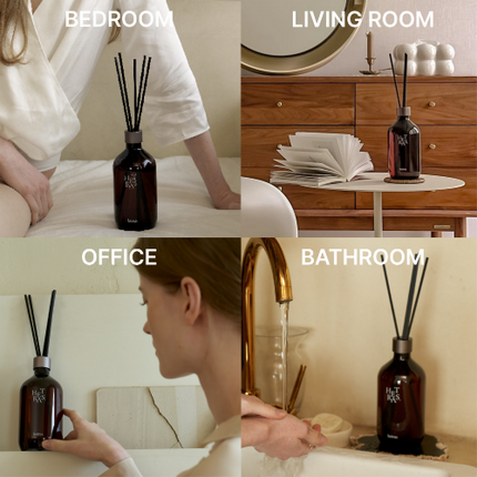 Hetras Find Nature Here Diffuser Premium juego de difusor de aceite con varillas 2ux500ml