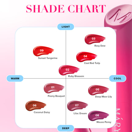 Mary&May Blooming Glow Lip