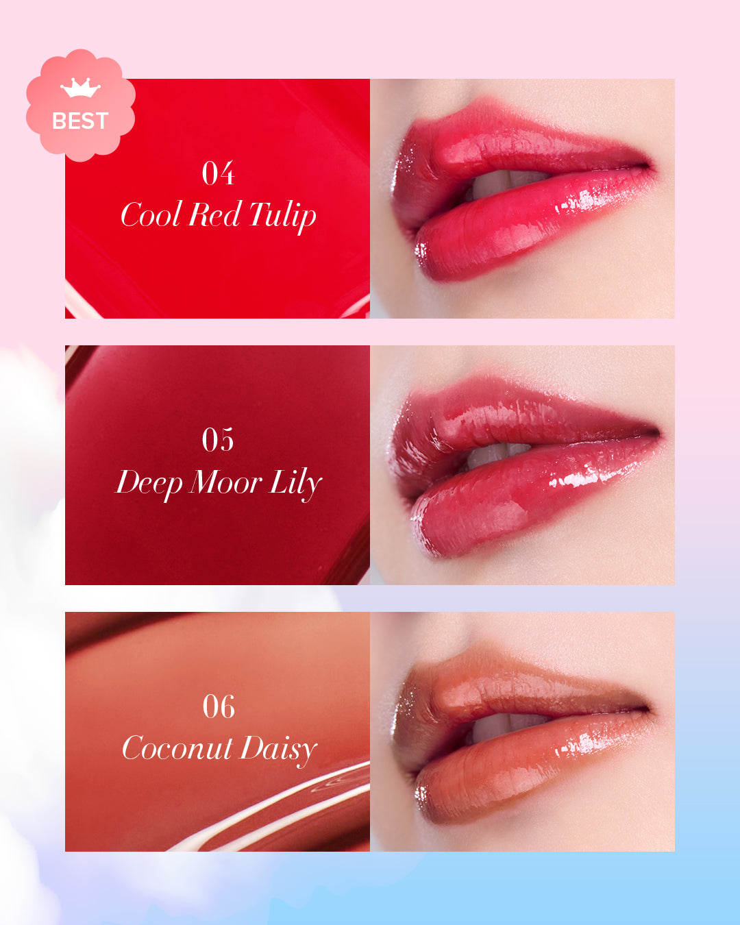 Mary&May Blooming Glow Lip