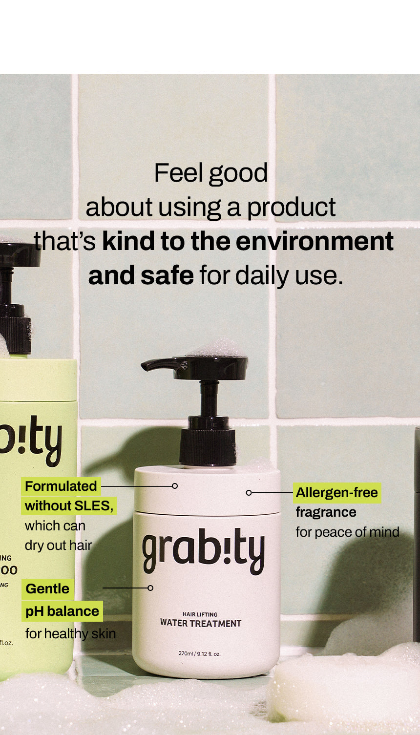 GRABITY Hair Lifting Water Conditioner – Acondicionador Líquido Voluminizador 270 ml