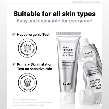 Cosrx PDRN EXOSOME Skinplaning Glaze Mask