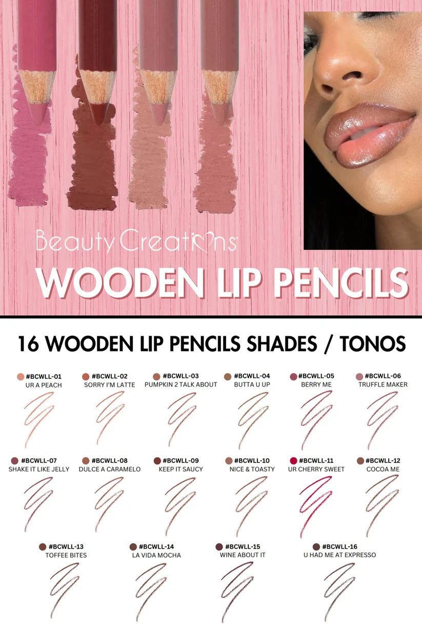 Beauty Creations Wooden Lápiz de labios