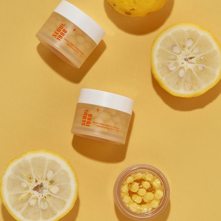 K-Secret SEOUL 1988 Capsule Cream : Niacinamide 5% + Yuja 50ml