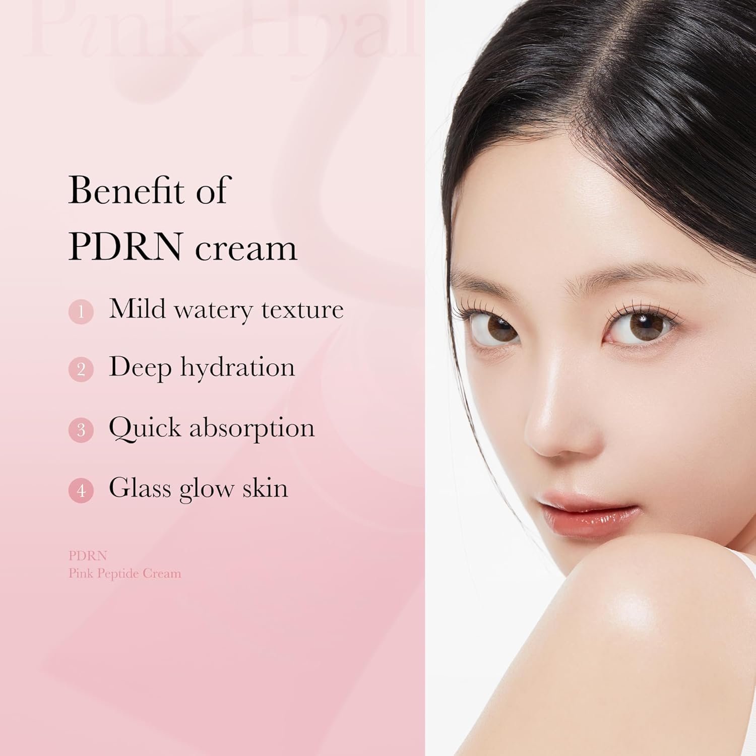 PDRN Pink Hyaluronic Moisturizing Cream Medicube 50ml
