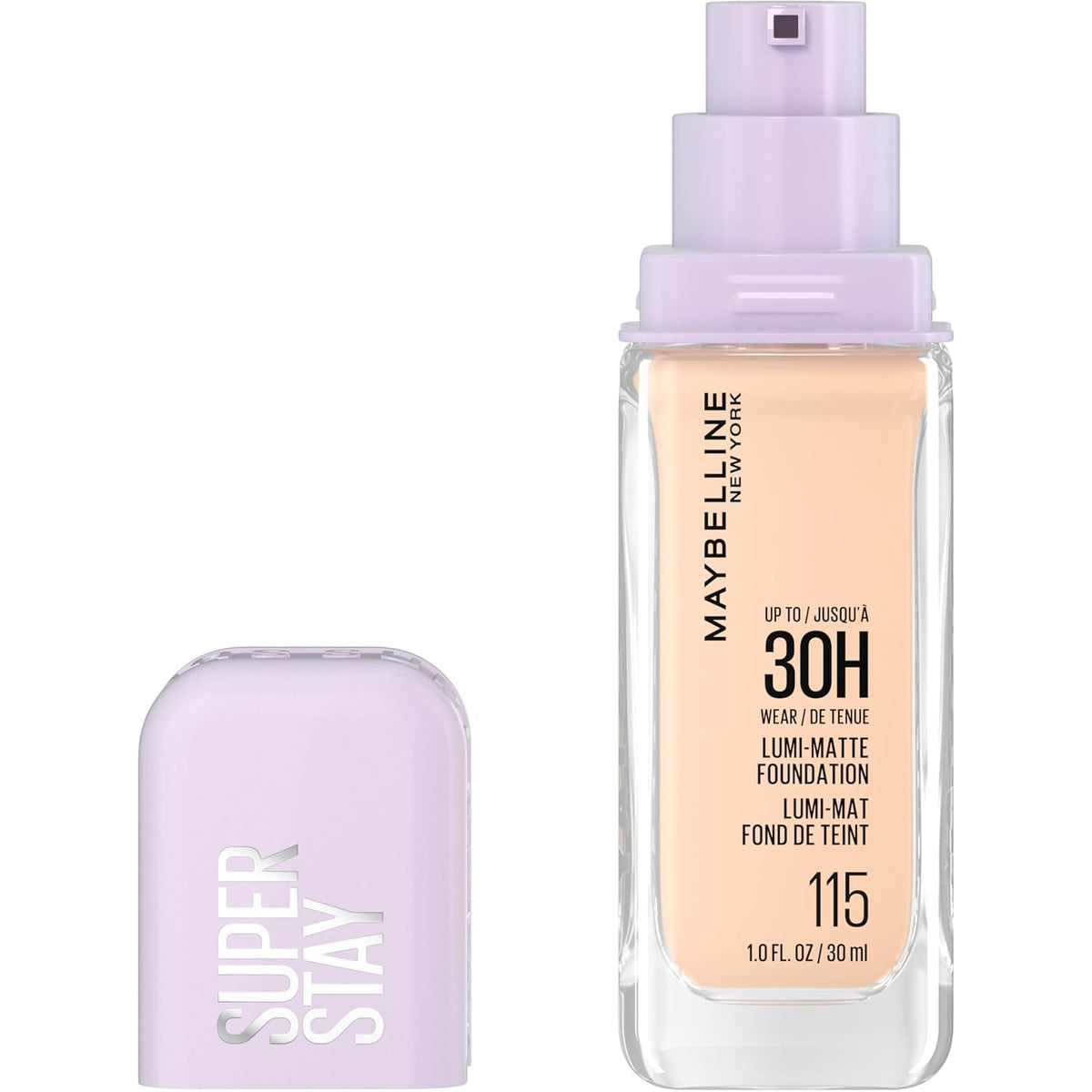 Maybelline BaseSuper Stay Up to 30HR Wear Lumi-Matte de larga duración