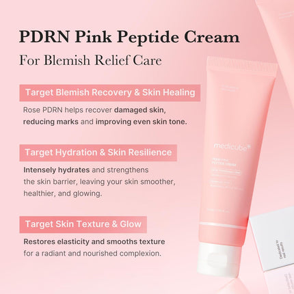 PDRN Pink Hyaluronic Moisturizing Cream Medicube 50ml