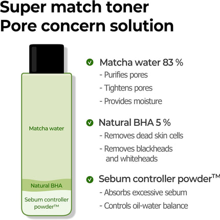 Some by mi Super Matcha Pore Tightening Toner 150ml