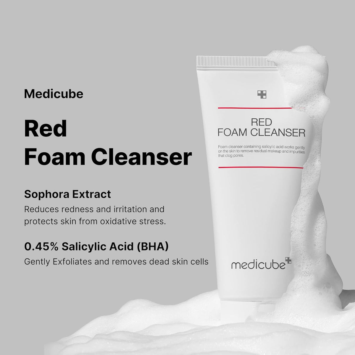 Medicube Red Foam Cleanser (con acido salicilico) 120ml
