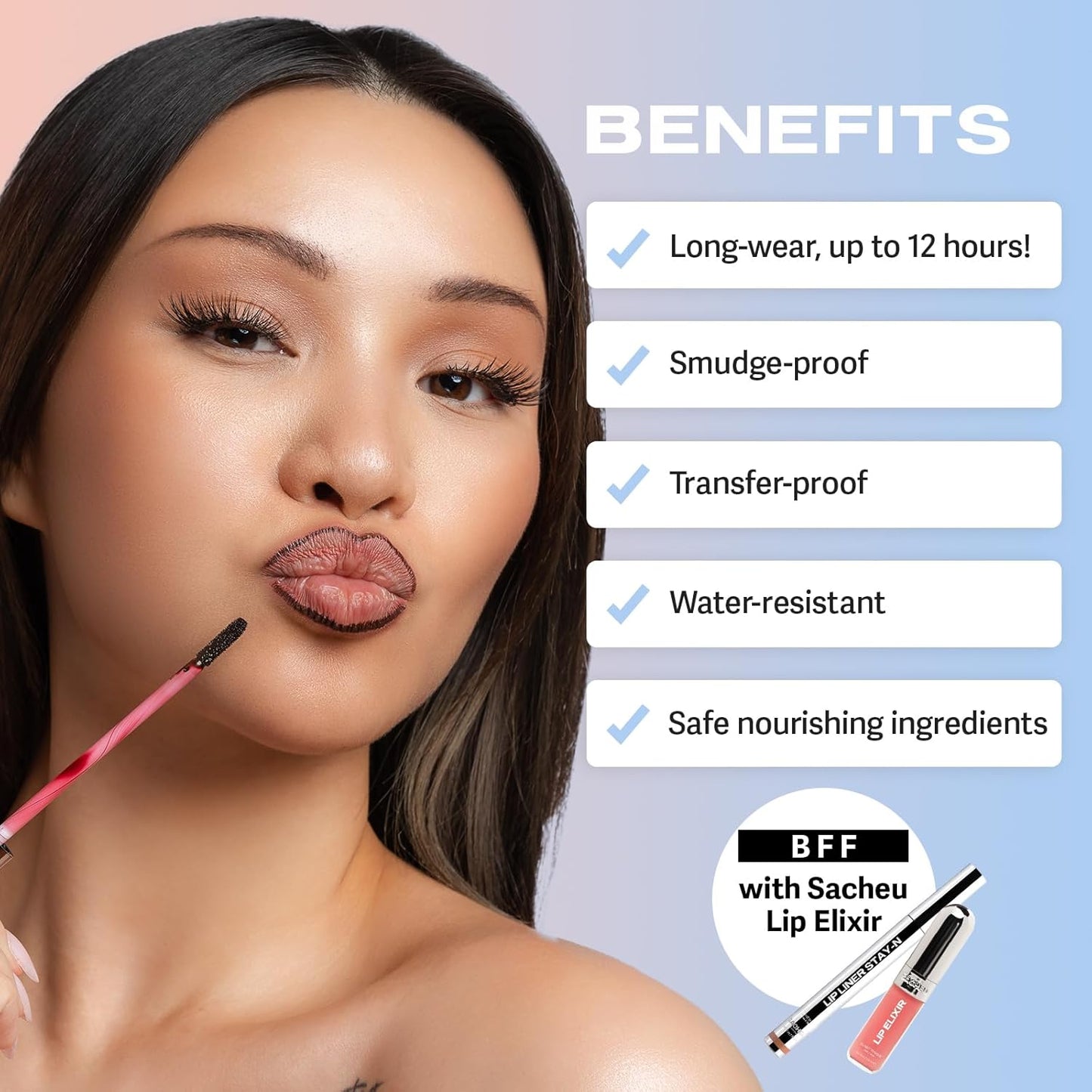 Ulta Sacheu Lip Liner Peel Off Tattoo