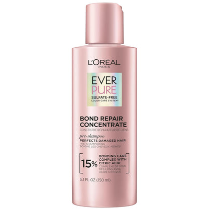 Loreal EverPure Tratamiento previo al champú sin sulfato Bond Repair