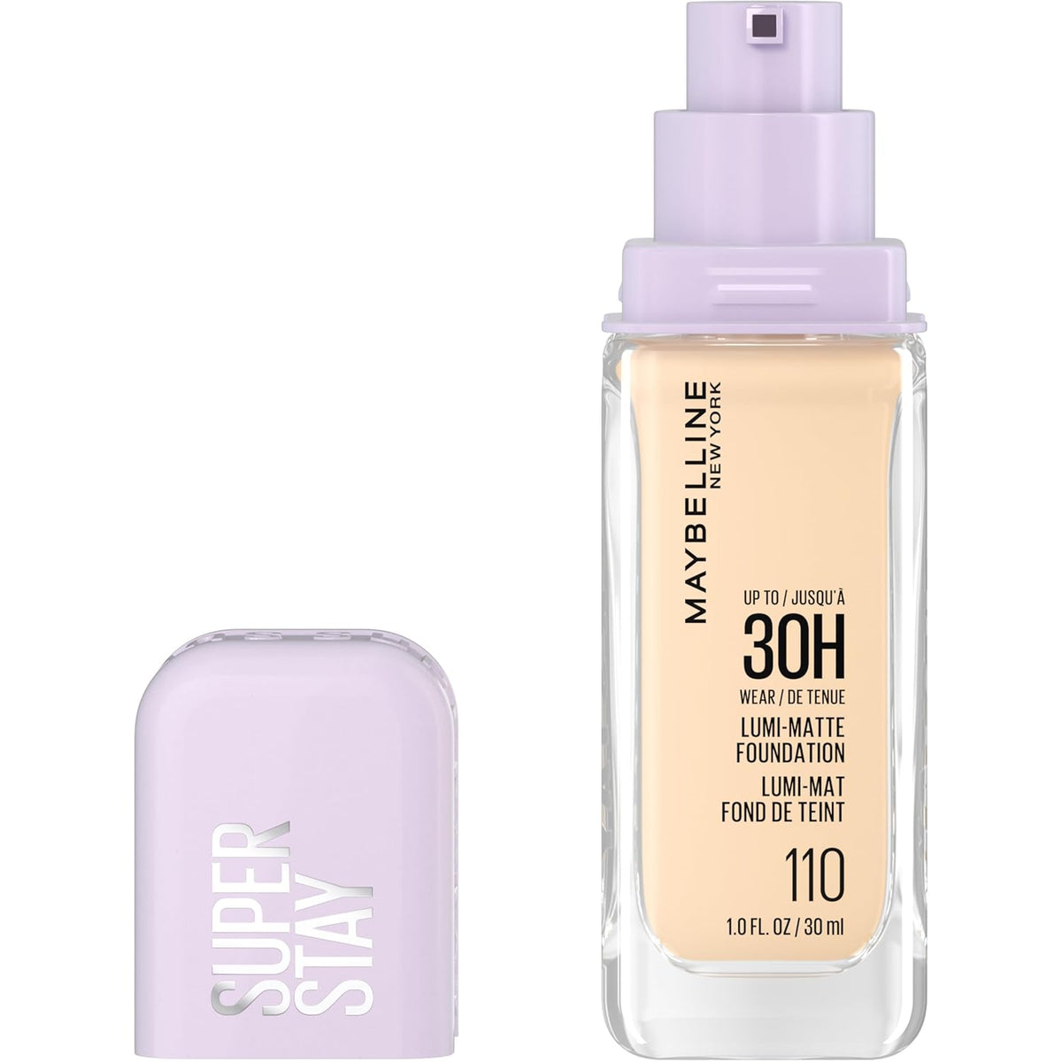 Maybelline BaseSuper Stay Up to 30HR Wear Lumi-Matte de larga duración