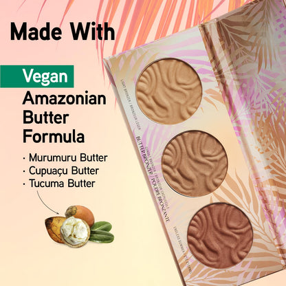 Physicians Formula Murumuru Butter Bronzer - Juego de paleta de maquillaje bronceadora nutritiva de mantequilla