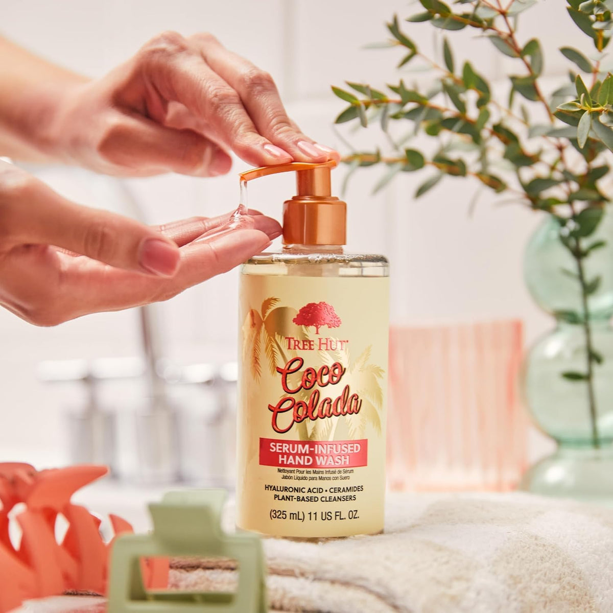 Tree Hut Coco Colada Serum-Infused Hand Wash – Jabón de Manos con Sérum 325 ml