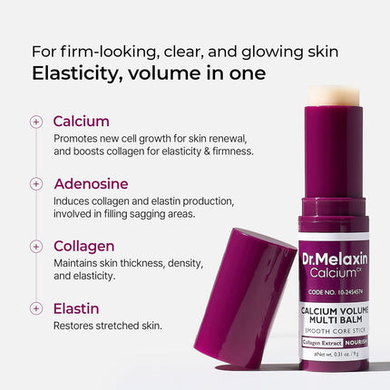 Dr. Melaxin Collagen Multi Balm Stick – Bálsamo Reafirmante