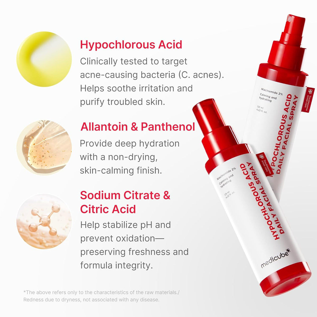 Medicube Hypochlorous Acid Daily Facial Spray- Spray de ácido hipocloroso