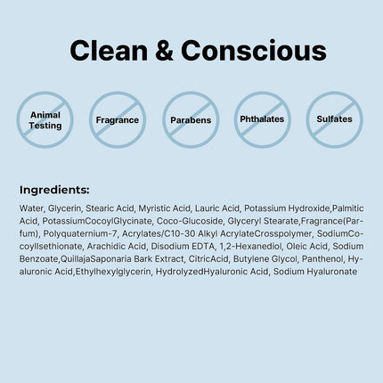 COSRX Hydrium Triple Hyaluronic Moisturizing Cleanser 150ml