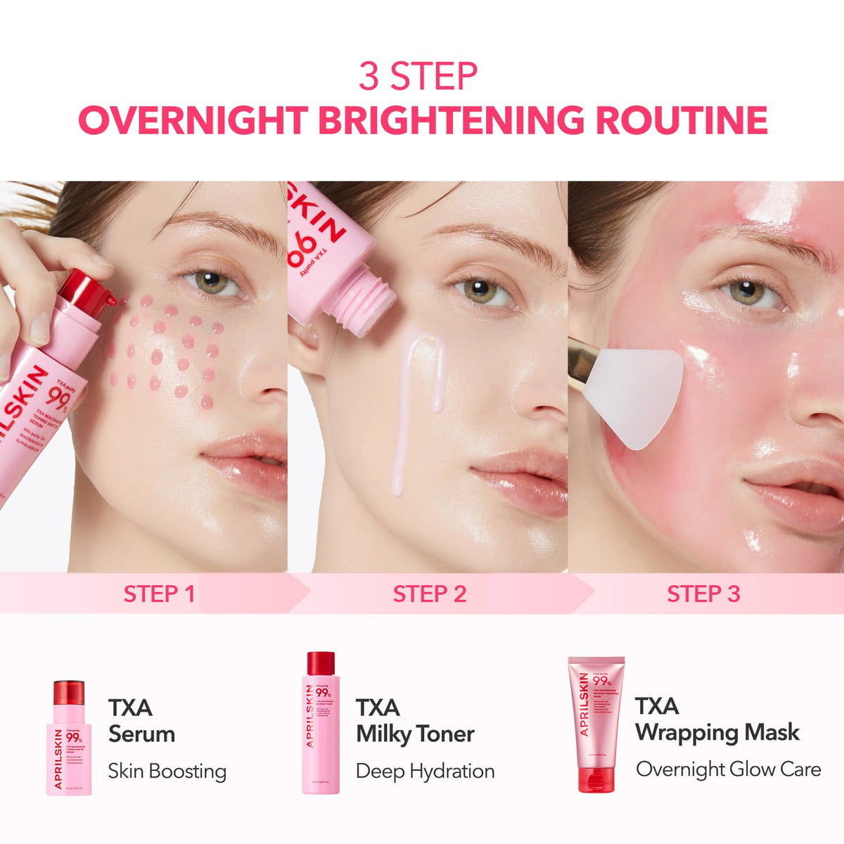 APRILSKIN - TXA Niacinamide 99 Mascarilla envolvente nocturna 80ml