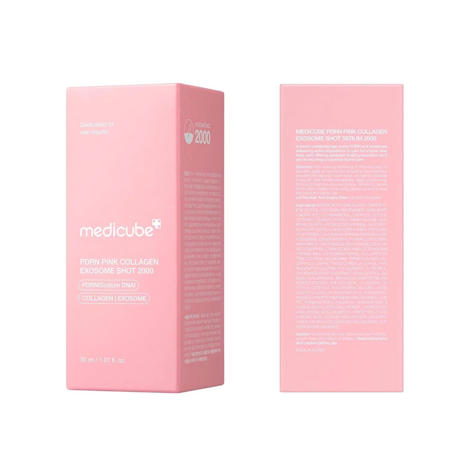 Medicube PDRN Pink Exosome Shot Serum 2000 30ml