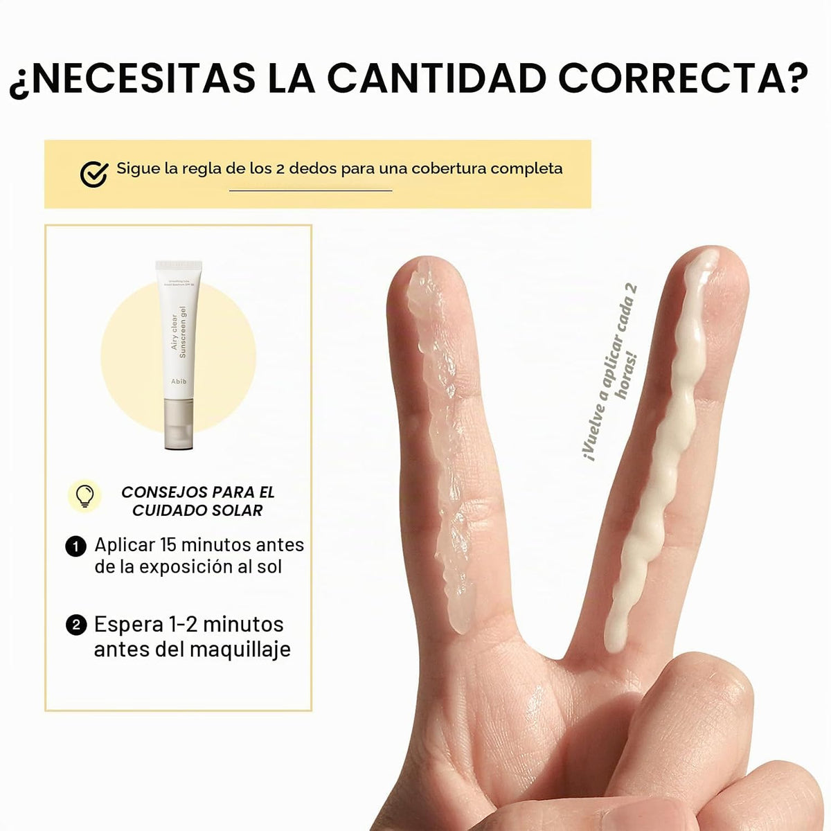 Abib Airy Clear Sunscreen Gel Smoothing Tube SPF 30 – 30 ml