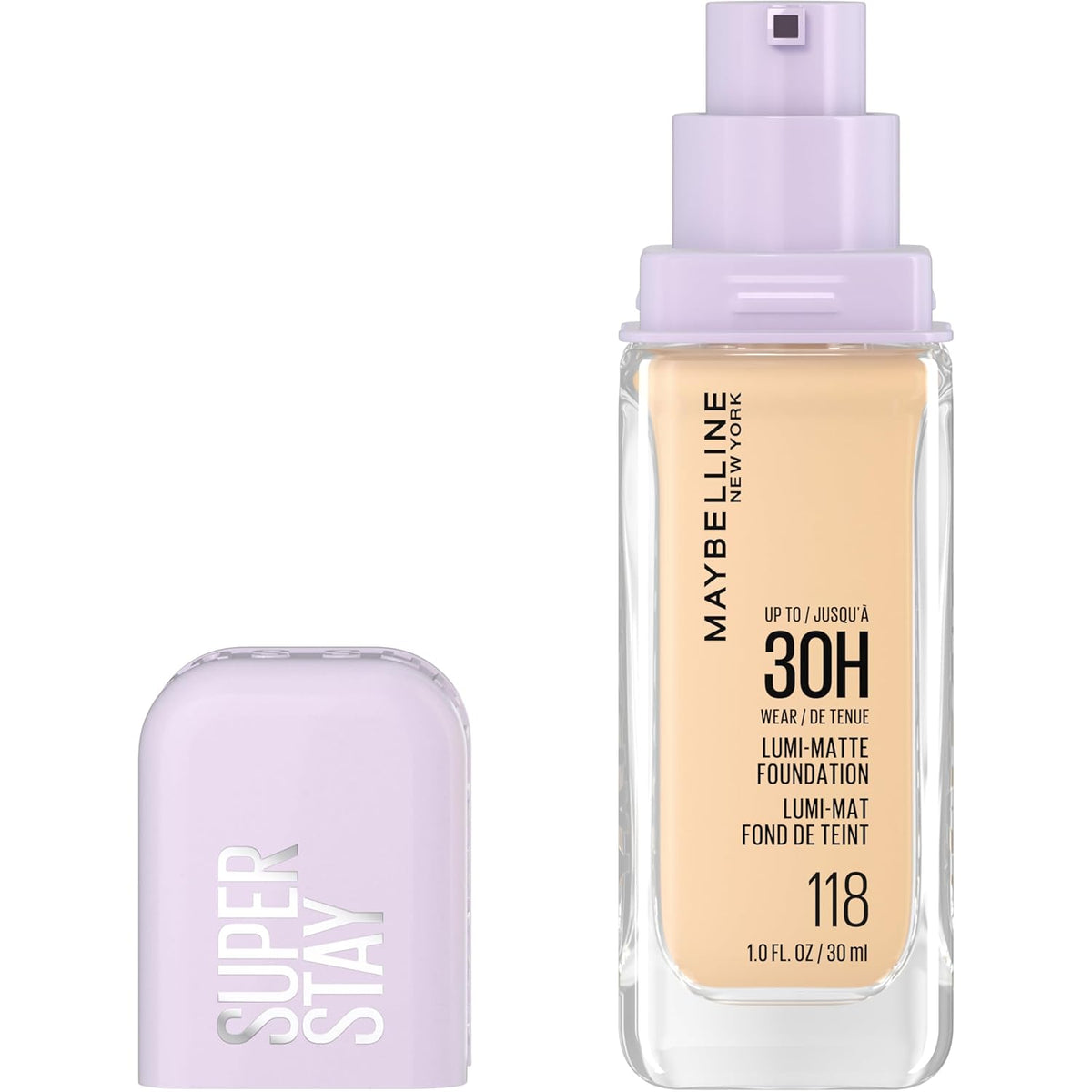 Maybelline BaseSuper Stay Up to 30HR Wear Lumi-Matte de larga duración