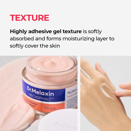 Dr. Melaxin Nexcksphalt ECM Ceramide Neck Cream – Reafirmante para Cuello y Escote 50 g