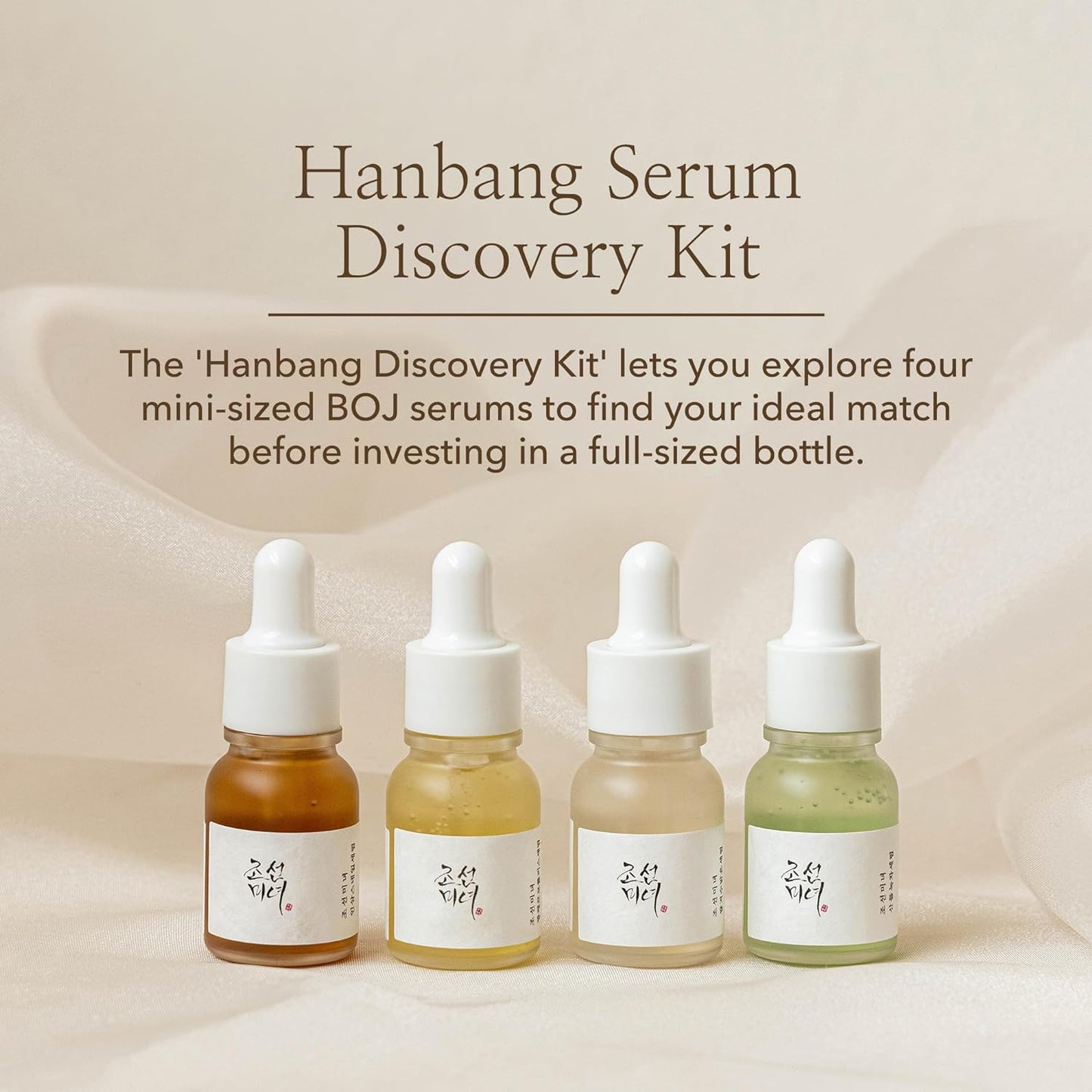 Beauty of Joseon Línea de suero (Hanbang Serum Discovery Kit)